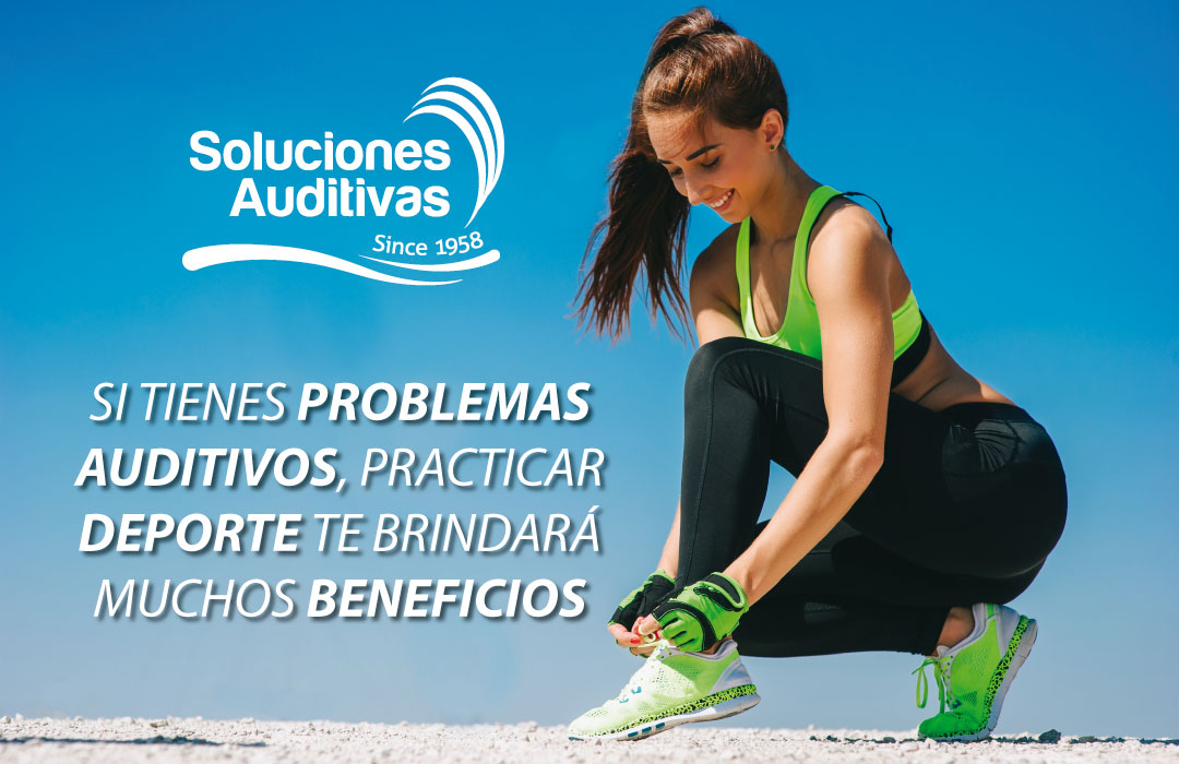 Si tienes problemas auditivos, practicar deporte te brindará muchos beneficios