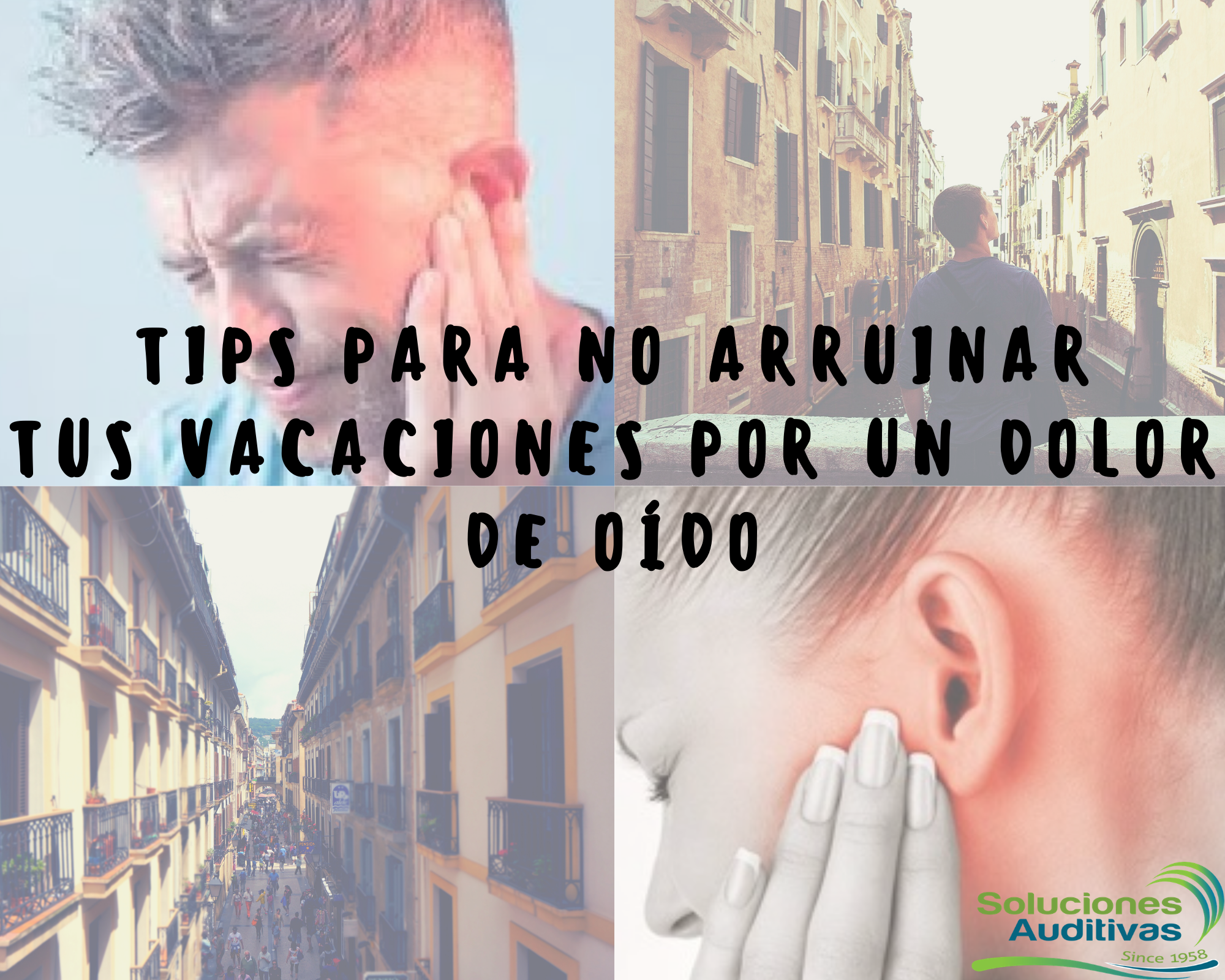 Tips para no arruinar tus vacaciones por un dolor de oído